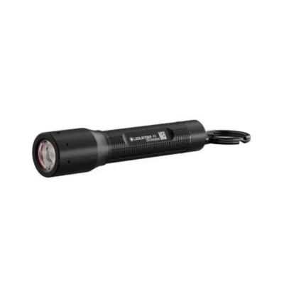 Ledlenser P3 130 lm LED võtmehoidja taskulamp, must, alumiinium, IP54, AAA patarei