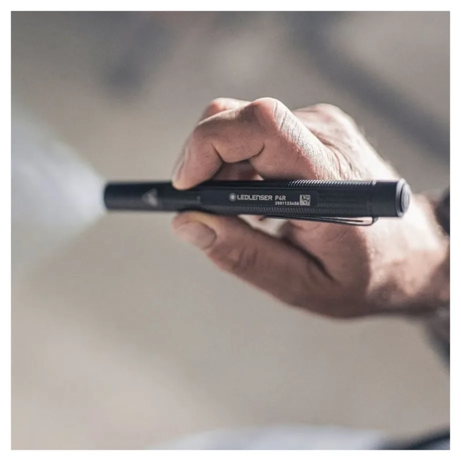 Ledlenser P4 142 mm must LED pastapliiats-taskulamp, 180 lm, 3 režiimi, IP54, 2xAAA – 4