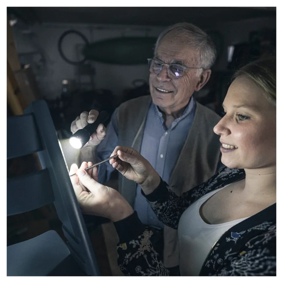 Ledlenser P6R 1200 lm must LED-taskulamp, 320 m valgusvihk, IP68, alumiiniumkorpus, laetav 18650 Li-ion aku – 8