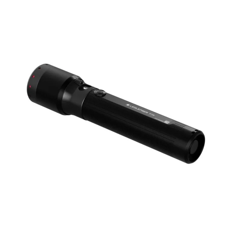 Ledlenser P7R 2000 lm 320 m must alumiiniumist laetav LED-taskulamp IP68, 159 mm