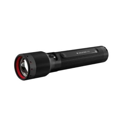 Ledlenser P7R 2000 lm 320 m must alumiiniumist laetav LED-taskulamp IP68, 159 mm