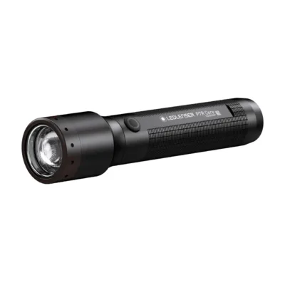 Ledlenser P7R Core 1400 lm 158 mm IP68 must alumiiniumist laetav LED-taskulamp 4800 mAh akuga