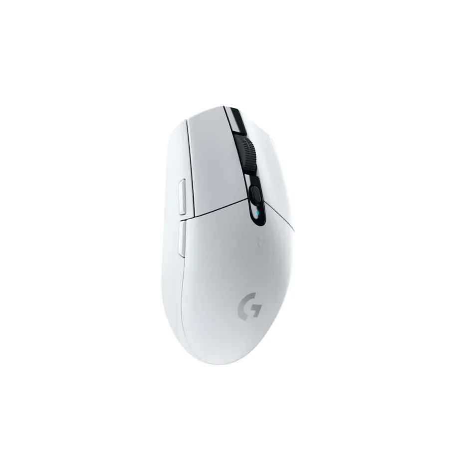 Logitech G305 LIGHTSPEED valge juhtmevaba mängurihiir 12000 DPI HERO sensoriga, 6 nuppu, 99 g, AA patarei, 1 ms reageerimine – 2