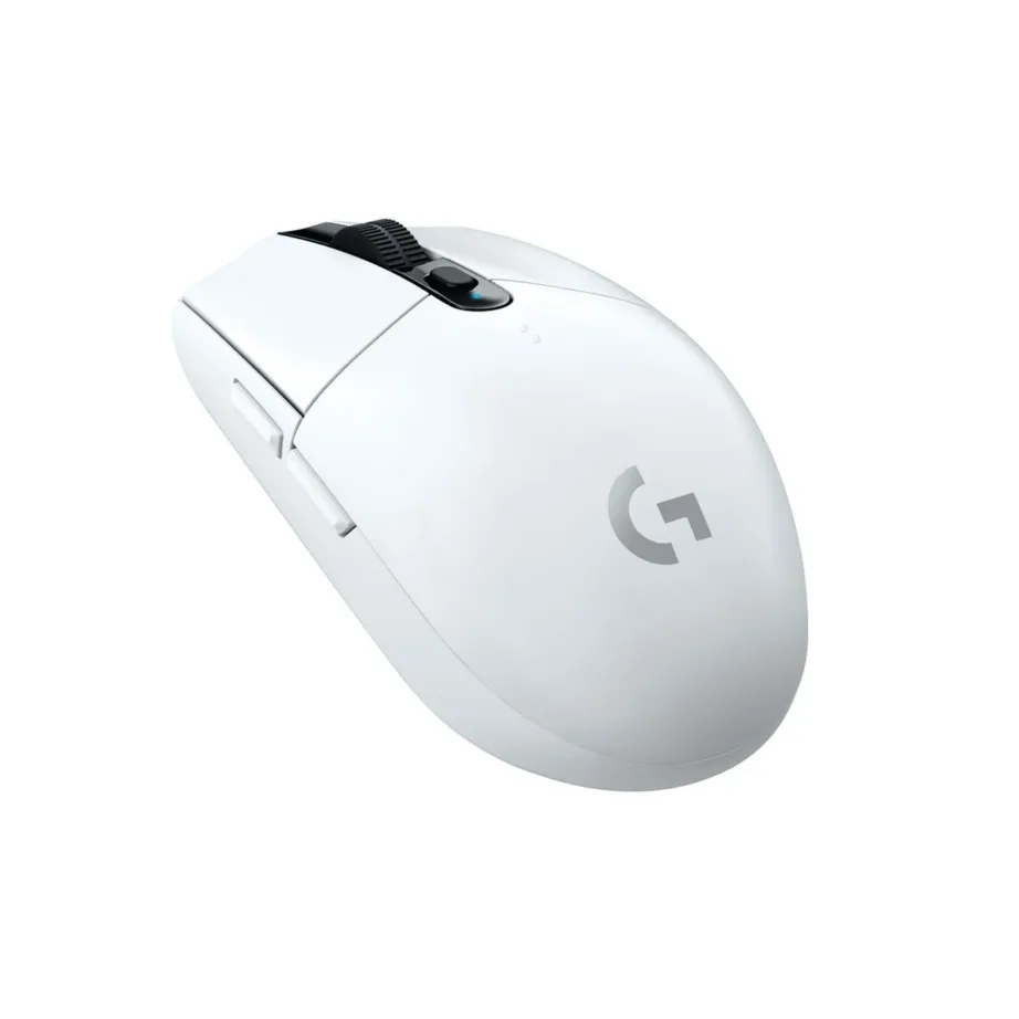 Logitech G305 LIGHTSPEED valge juhtmevaba mängurihiir 12000 DPI HERO sensoriga, 6 nuppu, 99 g, AA patarei, 1 ms reageerimine – 3
