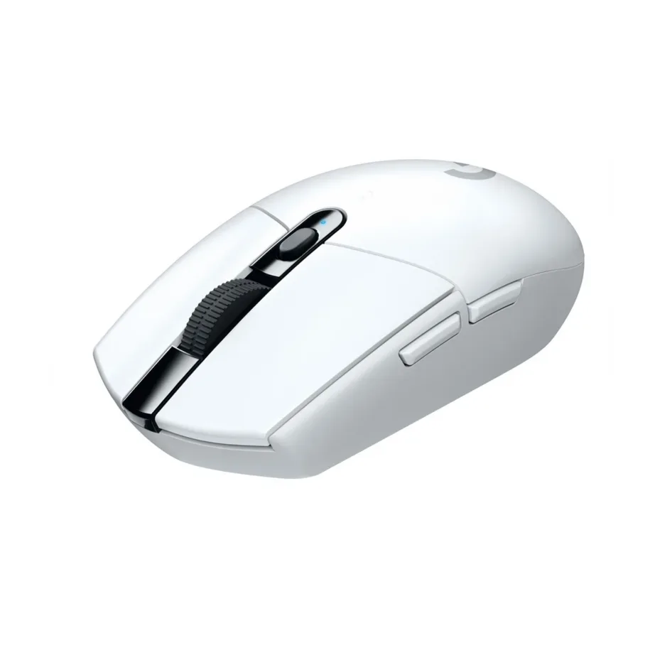 Logitech G305 LIGHTSPEED valge juhtmevaba mängurihiir 12000 DPI HERO sensoriga, 6 nuppu, 99 g, AA patarei, 1 ms reageerimine – 4