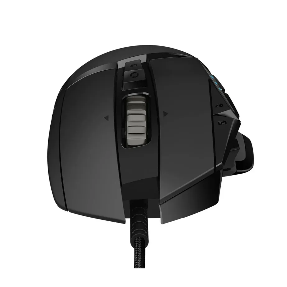 Logitech G502 HERO 11-nupuline 25600 DPI optiline juhtmega mängurihiir RGB-valgustusega, reguleeritava kaaluga, must, USB-A – 8