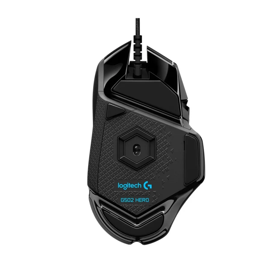 Logitech G502 HERO 11-nupuline 25600 DPI optiline juhtmega mängurihiir RGB-valgustusega, reguleeritava kaaluga, must, USB-A – 10