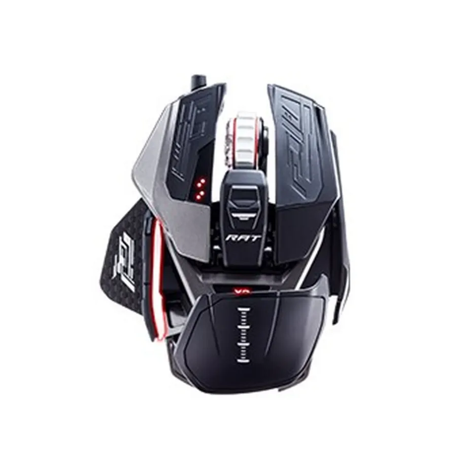 Mad Catz R.A.T. X3 MR05DCINBL001-0 16000 DPI optiline mängurihiir 10 nupuga, RGB-valgustus, parem käsi, USB-A, must – 3