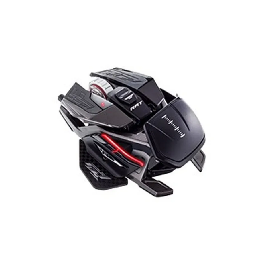 Mad Catz R.A.T. X3 MR05DCINBL001-0 16000 DPI optiline mängurihiir 10 nupuga, RGB-valgustus, parem käsi, USB-A, must – 5