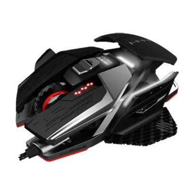 Mad Catz R.A.T. X3 MR05DCINBL001-0 16000 DPI optiline mängurihiir 10 nupuga, RGB-valgustus, parem käsi, USB-A, must