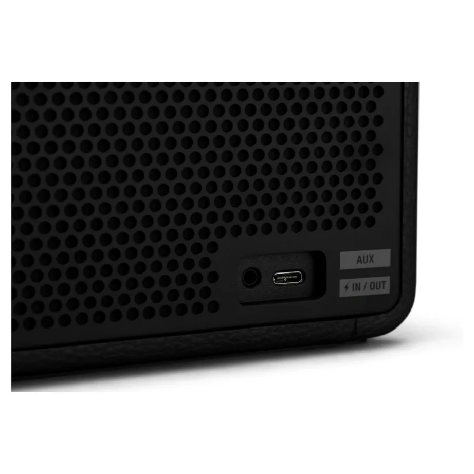 Marshall Middleton 230x109x95 mm must/vask IP67 Bluetooth 5.1 kaasaskantav kõlar, 60 W, aku ja rihmaga – 4