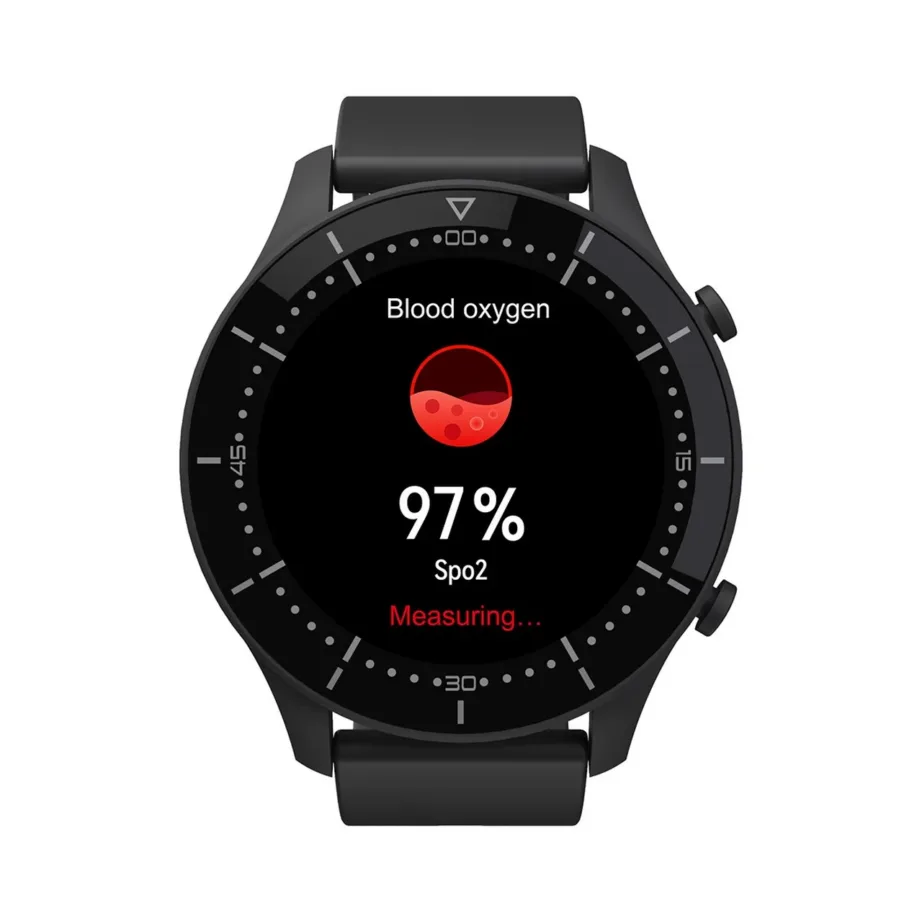 Media-Tech ACTIVEBAND GENUA MT870 must 1,3″ IPS nutikell, pulsi- ja vererõhumõõtmine, veekindel, Bluetooth 5.0, terasrihm, Android/iOS, aku kestvus kuni 144 h – 15