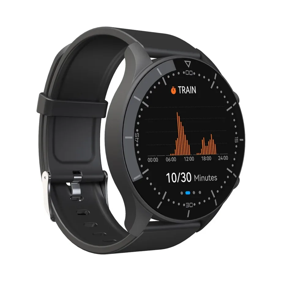 Media-Tech ACTIVEBAND GENUA MT870 must 1,3″ IPS nutikell, pulsi- ja vererõhumõõtmine, veekindel, Bluetooth 5.0, terasrihm, Android/iOS, aku kestvus kuni 144 h – 20
