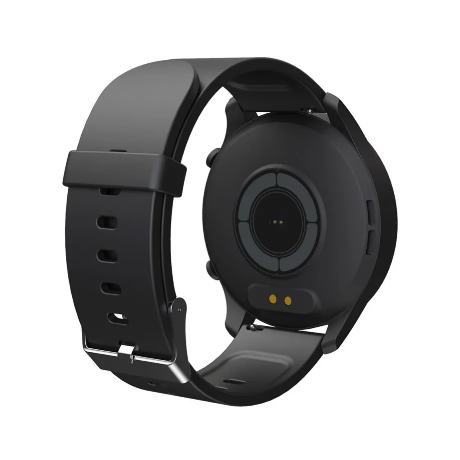Media-Tech ACTIVEBAND GENUA MT870 must 1,3″ IPS nutikell, pulsi- ja vererõhumõõtmine, veekindel, Bluetooth 5.0, terasrihm, Android/iOS, aku kestvus kuni 144 h – 22