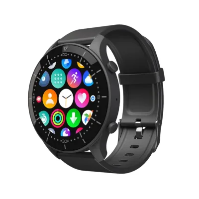 Media-Tech ACTIVEBAND GENUA MT870 must 1,3" IPS nutikell, pulsi- ja vererõhumõõtmine, veekindel, Bluetooth 5.0, terasrihm, Android/iOS, aku kestvus kuni 144 h
