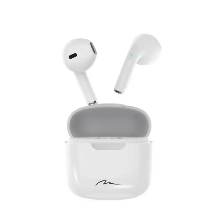 Media-Tech R-PHONES TWS MT3589W juhtmevabad in-ear kõrvaklapid Bluetoothiga, laetava akuga ja kandekarbiga
