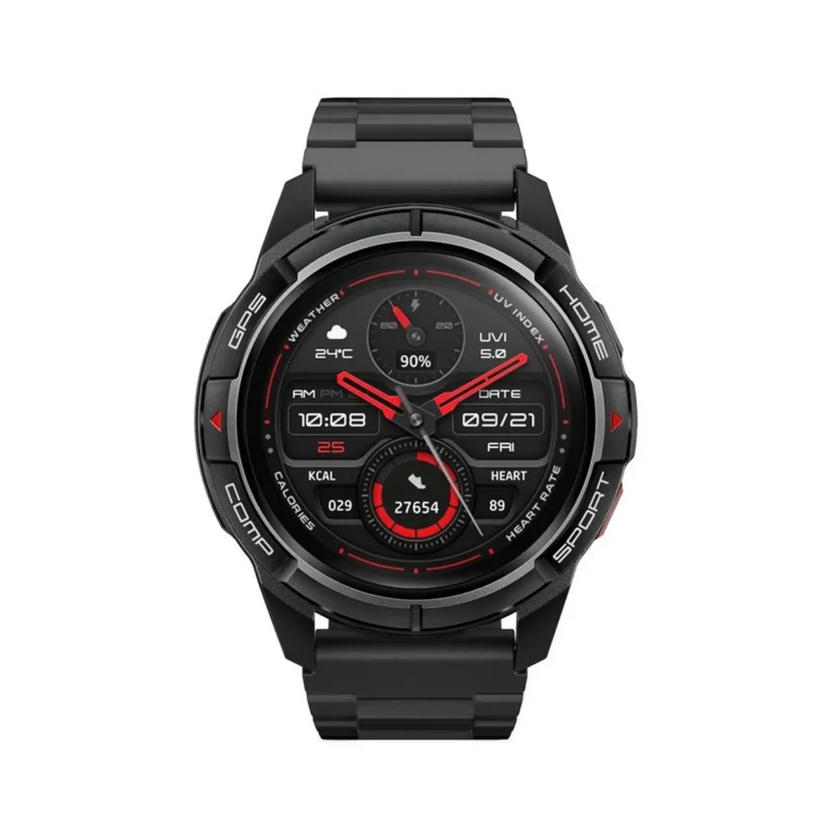 Mibro GS Active 46,5 mm must 5ATM veekindel AMOLED nutikell, 150 spordirežiimi, GPS, kuni 20 päeva aku