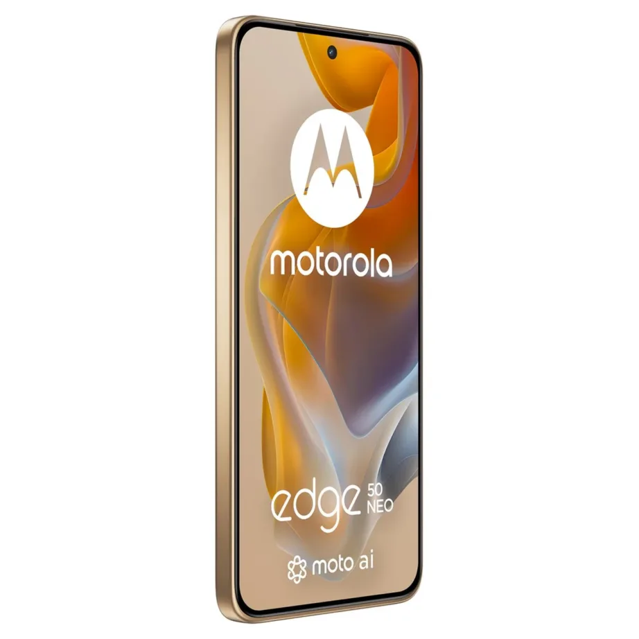 Motorola Edge 50 Neo PB310011PL 6,4″ 12GB/512GB Latte beež IP68 5G Dual SIM nutitelefon Android 14, 4310mAh – 9
