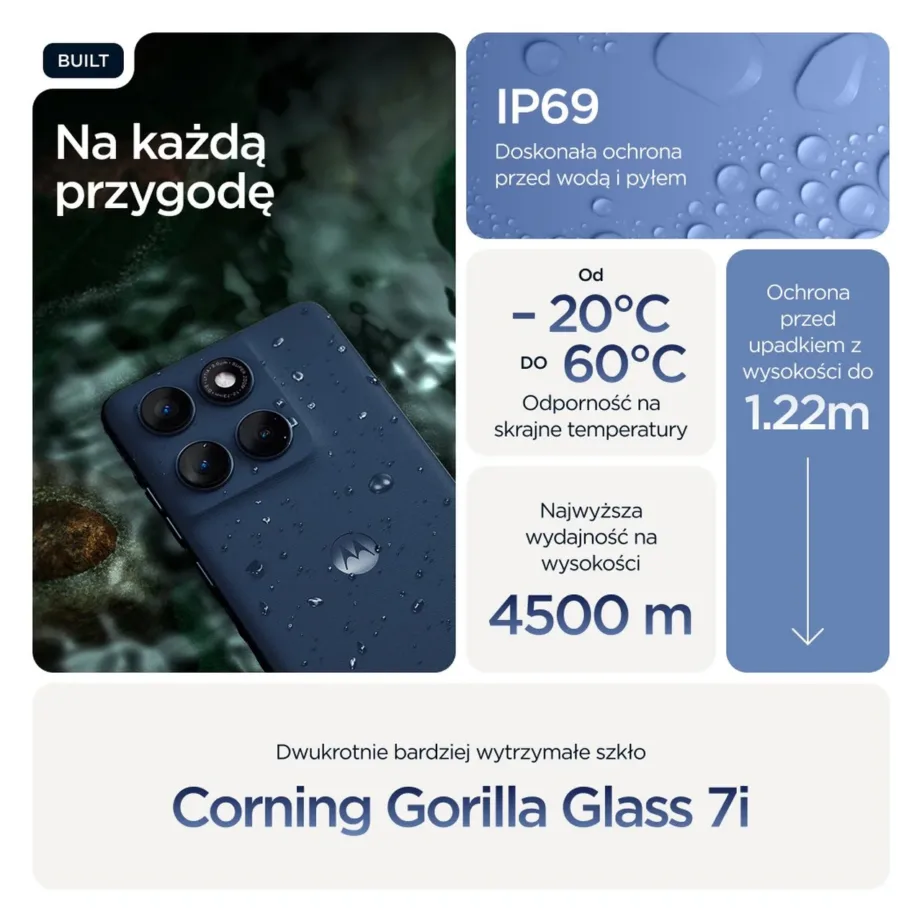 Motorola edge 60 PB7H0018PL 6,67″ 12GB/256GB sinine 5G IP68/IP69 veekindel nutitelefon Android 15, 5200 mAh, Dual SIM – 17