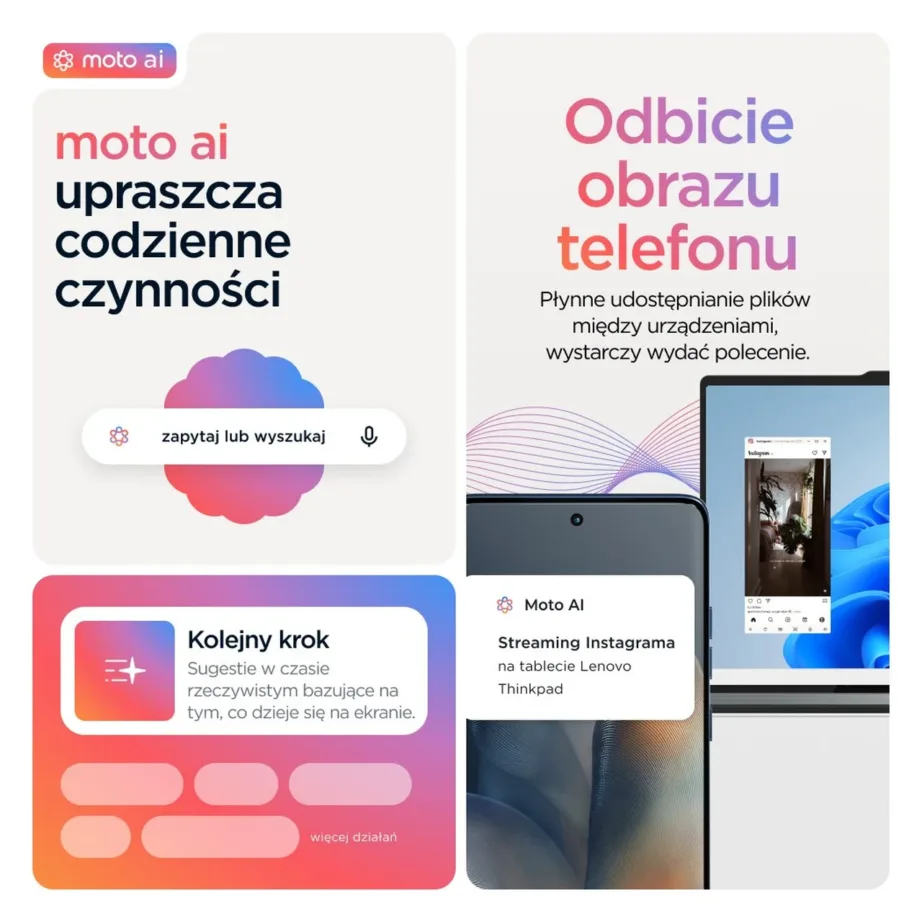 Motorola edge 60 PB7H0018PL 6,67″ 12GB/256GB sinine 5G IP68/IP69 veekindel nutitelefon Android 15, 5200 mAh, Dual SIM – 7