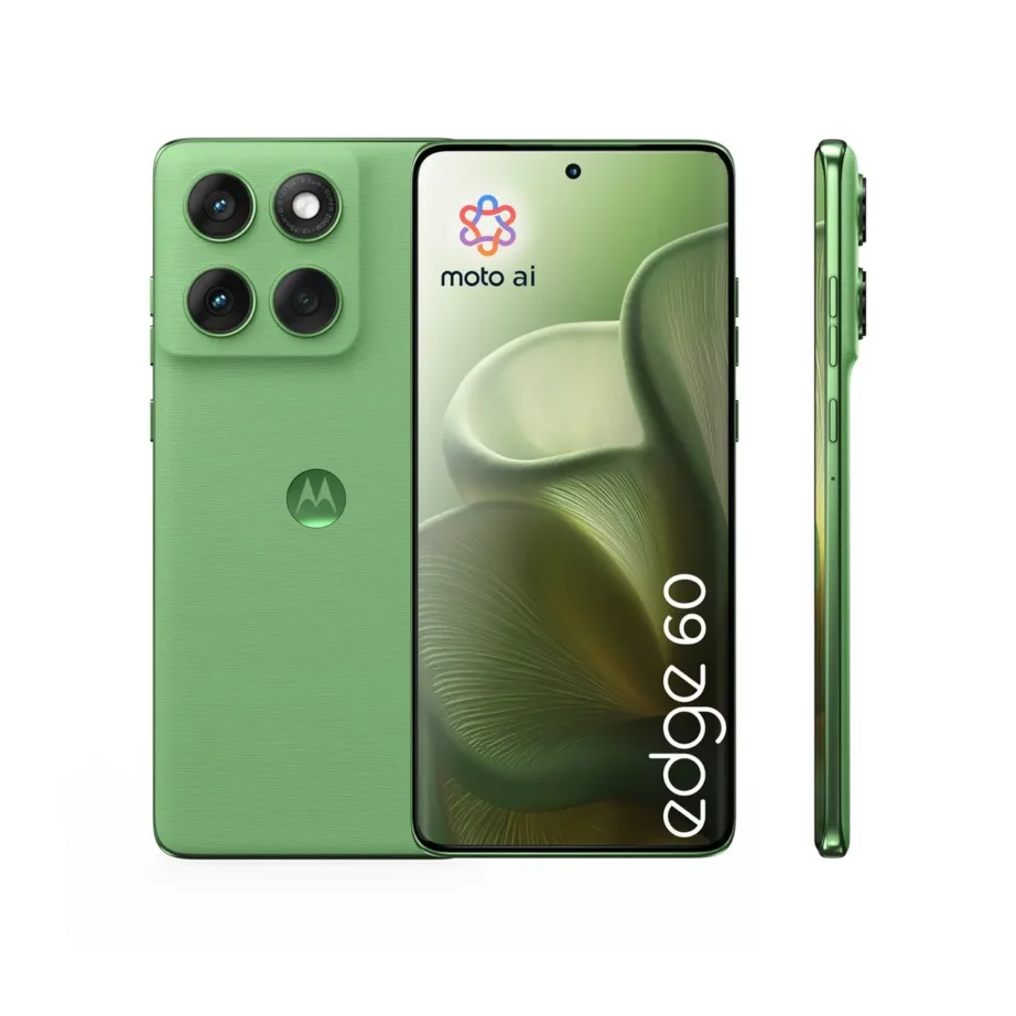 Motorola Edge 60 PB7H0019PL 5G 6,67″ P-OLED 12GB/256GB roheline IP68/IP69 veekindel nutitelefon Android 15, MediaTek Dimensity 7300, 5200mAh akuga, Dual SIM – 14