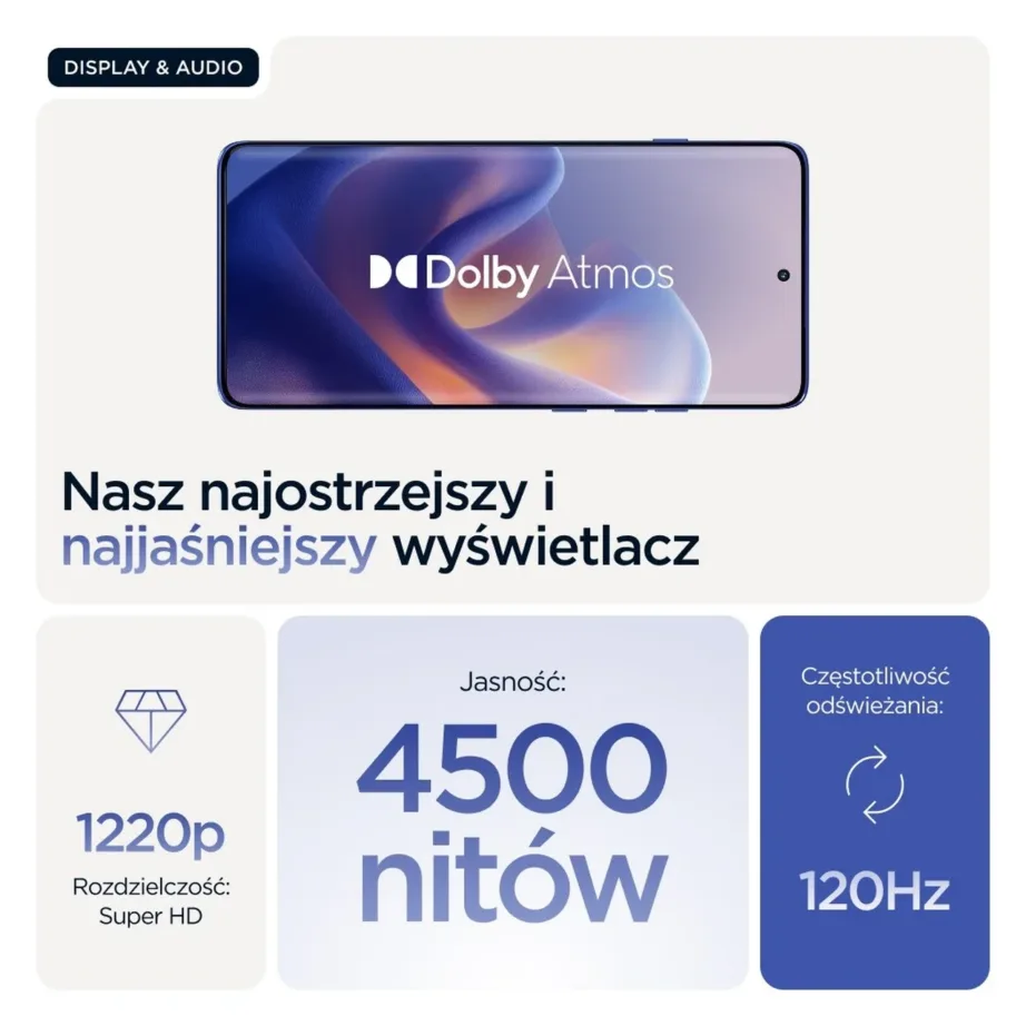 Motorola Edge 60 Pro PB7X0010PL 6,67″ 5G Dual SIM sinine 12GB/512GB tolmu- ja veekindel Android 15 nutitelefon, 6000 mAh aku, Gorilla Glass 7i – 7