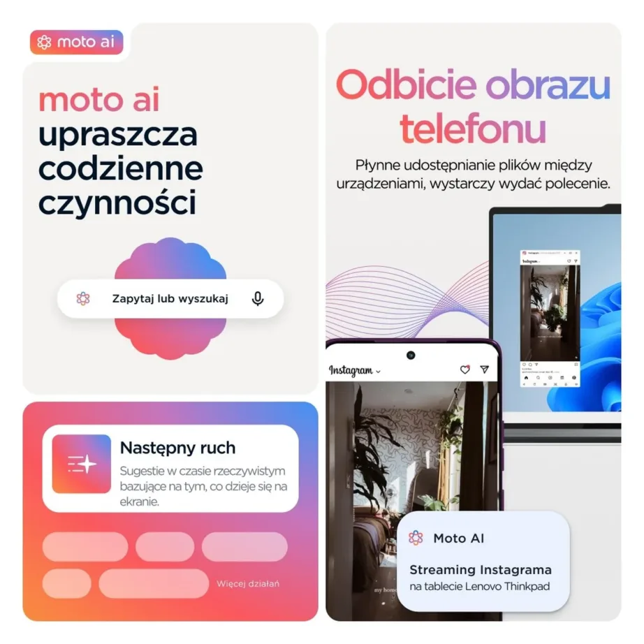 Motorola Edge 60 Pro PB7X0010PL 6,67″ 5G Dual SIM sinine 12GB/512GB tolmu- ja veekindel Android 15 nutitelefon, 6000 mAh aku, Gorilla Glass 7i – 10