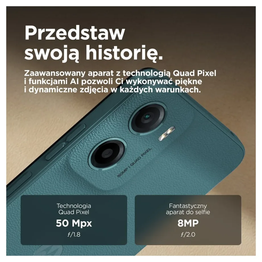 Motorola moto g05 PB6L0033RO 6,67″ 4GB/128GB roheline Dual SIM 4G IP54 nutitelefon, 5200 mAh, Android 15 – 2