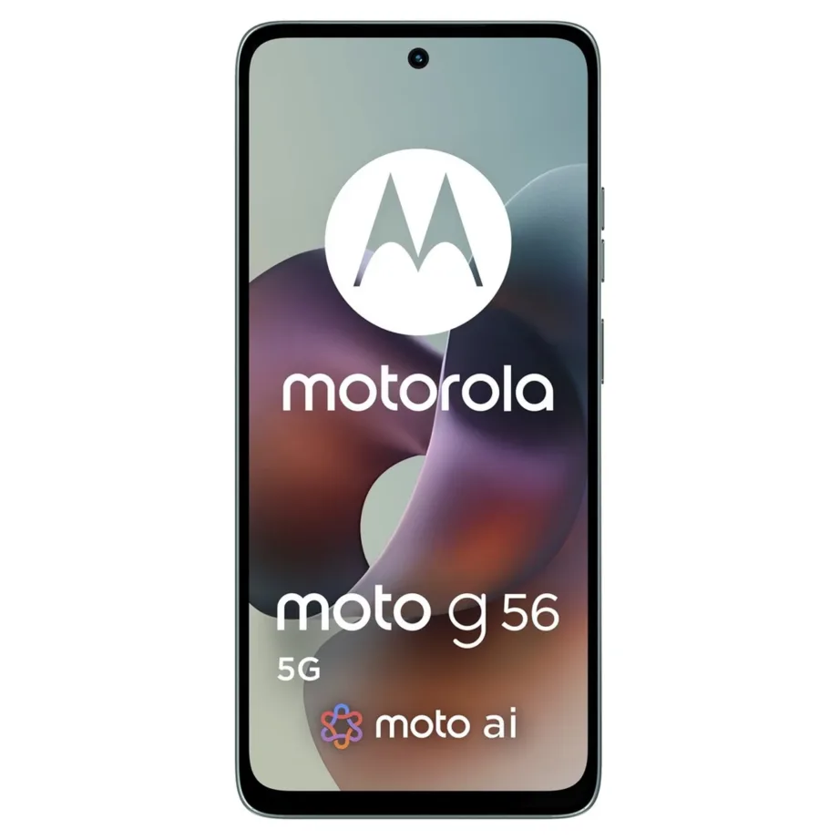 Motorola Moto G56 5G PB7Y0026PL 8GB/256GB Grey Mist 6,72″ 120Hz nutitelefon Android 15, Dual SIM, 50 MP kaamera, 5200 mAh – 7