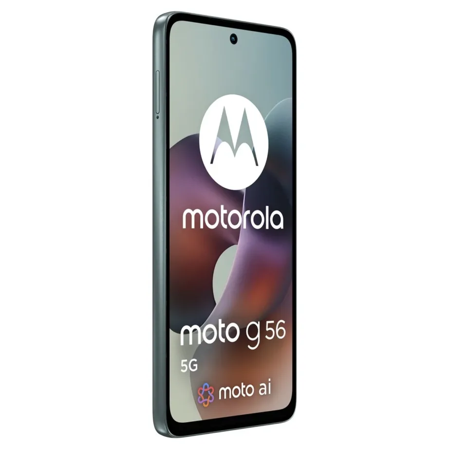 Motorola Moto G56 5G PB7Y0026PL 8GB/256GB Grey Mist 6,72″ 120Hz nutitelefon Android 15, Dual SIM, 50 MP kaamera, 5200 mAh – 9