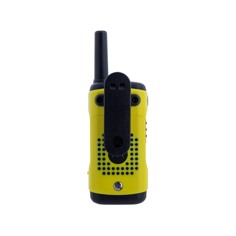 Motorola MOTO92H T92 H2O 16-kanaliline IP67 walkie-talkie (must/kollane, 2 tk, 10 km ulatus) NiMH aku ja USB-laadimisega
