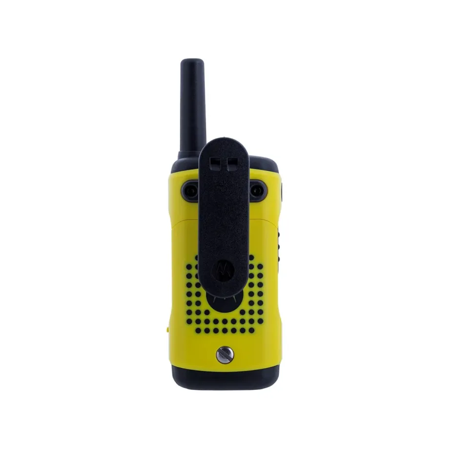 Motorola MOTO92H T92 H2O 16-kanaliline IP67 walkie-talkie (must/kollane, 2 tk, 10 km ulatus) NiMH aku ja USB-laadimisega – 5