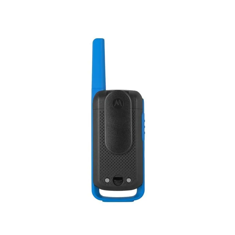Motorola TALKABOUT T62 16-kanaliline PMR raadio 8 km ulatuse, LCD-ekraani ja akudega, sinine/must