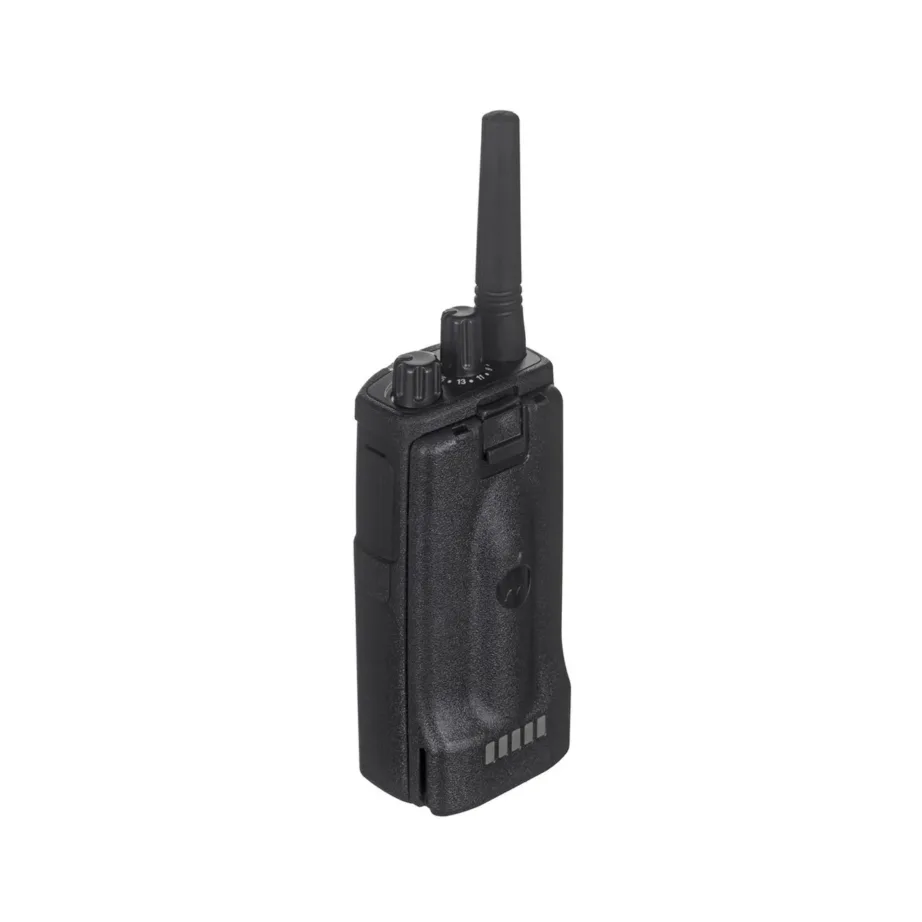 Motorola XT420 must IP55 PMR raadiosaatja, 16 kanalit, 500 mW, NiMH aku, 116x58x40 mm, laadijaga – 10
