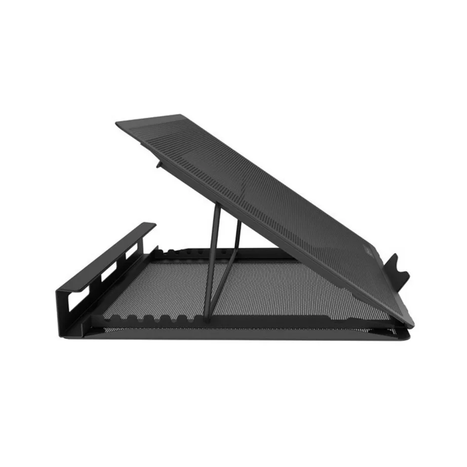 Natec NPL-2271 reguleeritav metallist sülearvutialus 12,1–17,3″ jaoks, 33x28x4 cm, must – 6