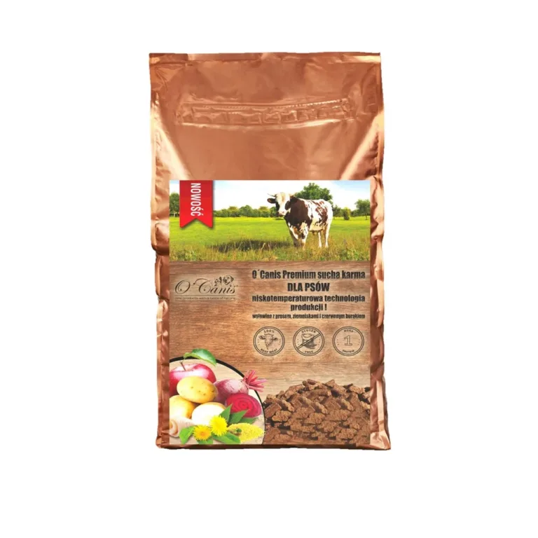 O'Canis Beef 6 kg gluteenivaba monoproteiiniline kuivtoit täiskasvanud koertele