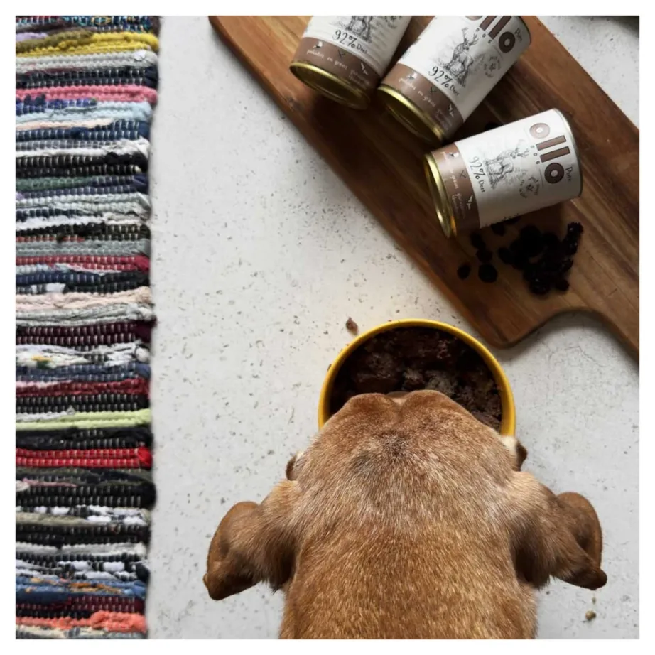 OLLO Pure Deer 850 g märg koeratoit täiskasvanud koertele hirvelihaga, teravilja- ja gluteenivaba – 8