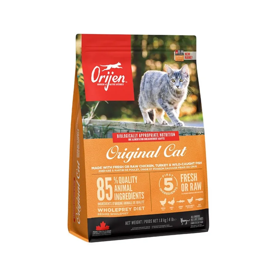 Orijen Cat Original 1,8 kg kanaga teraviljavaba kuivtoit kõikidele kassidele
