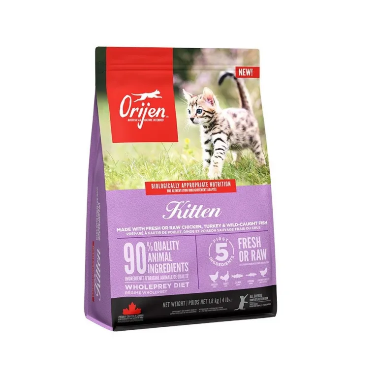 Orijen Kitten 1,8 kg gluteenivaba kuivtoit kassipoegadele kanaga