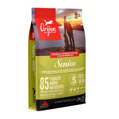 Orijen Senior 6 kg teravilja- ja gluteenivaba kuivtoit vanematele koertele