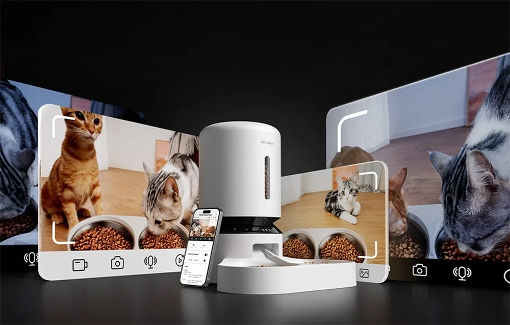 Kaamera öörežiim ja lai vaatenurk lemmiku jälgimiseks