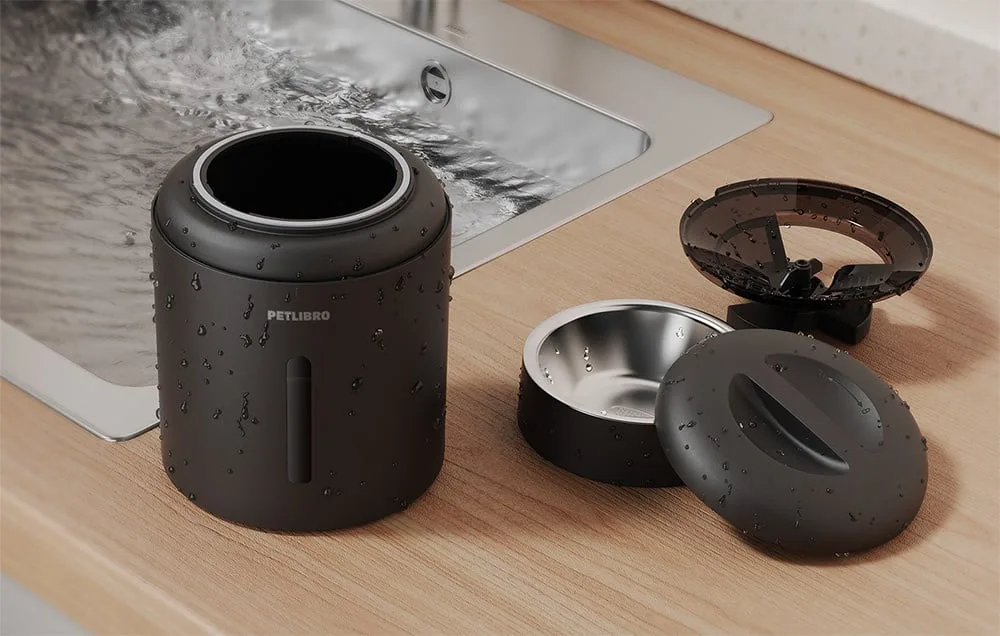 Eemaldatav roostevabast terasest kauss, BPA‑vabad osad