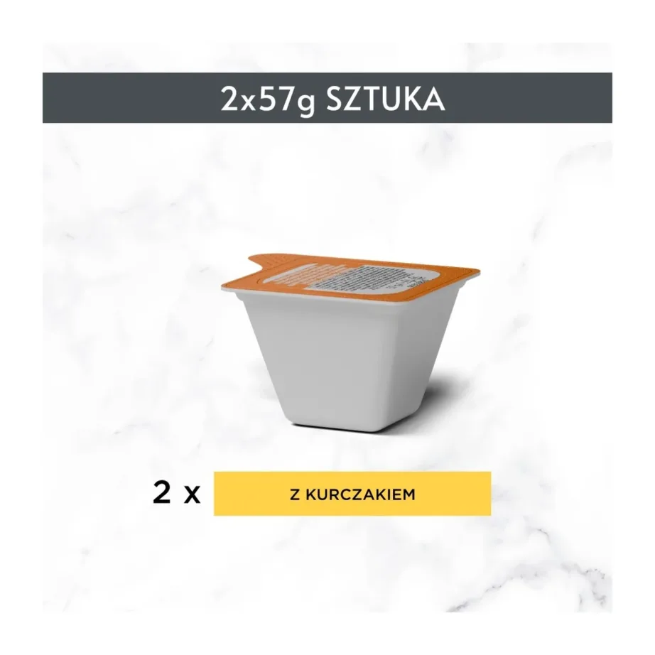 Purina Gourmet Revelations 2x57g kanaga gluteenivaba täissööt täiskasvanud kassile, märg toit – 9