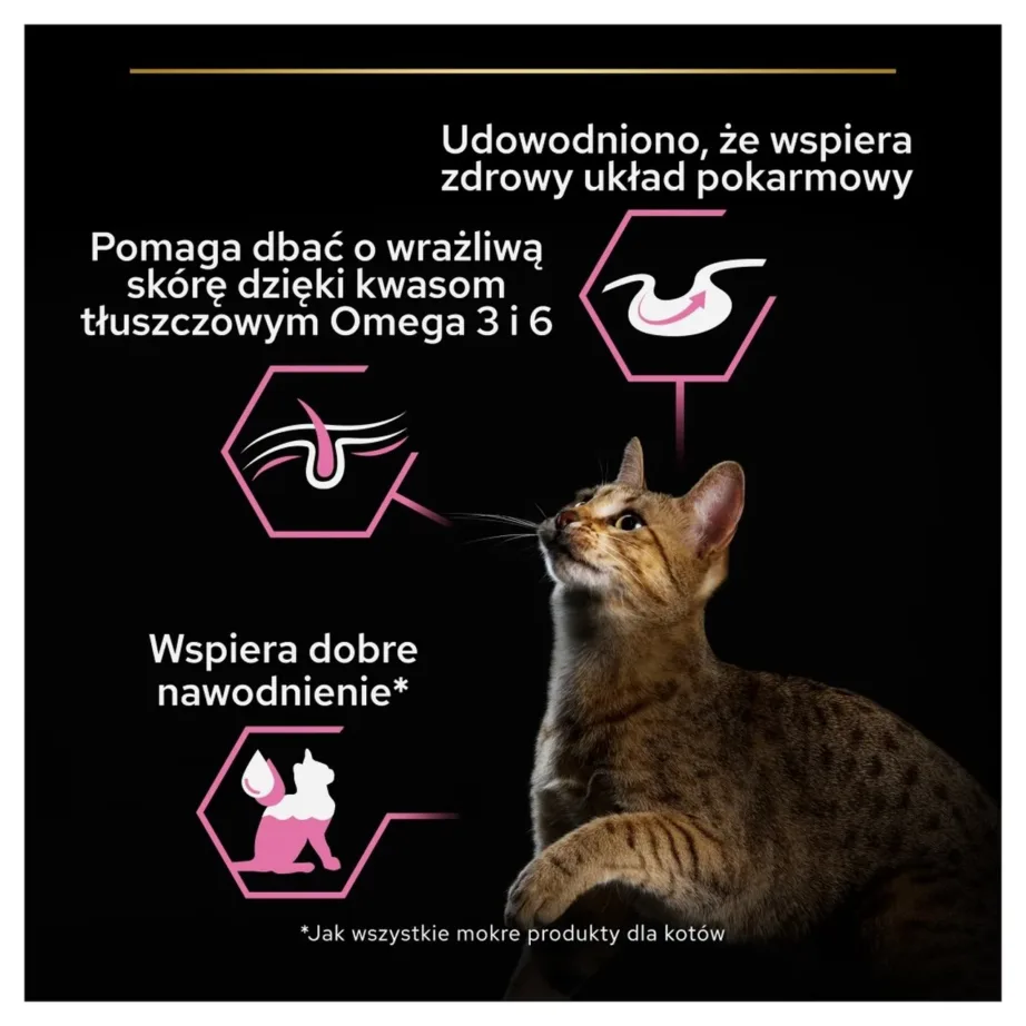 PURINA Pro Plan Adult Delicate Digestion Turkey in gravy – wet cat food – 85g – 2