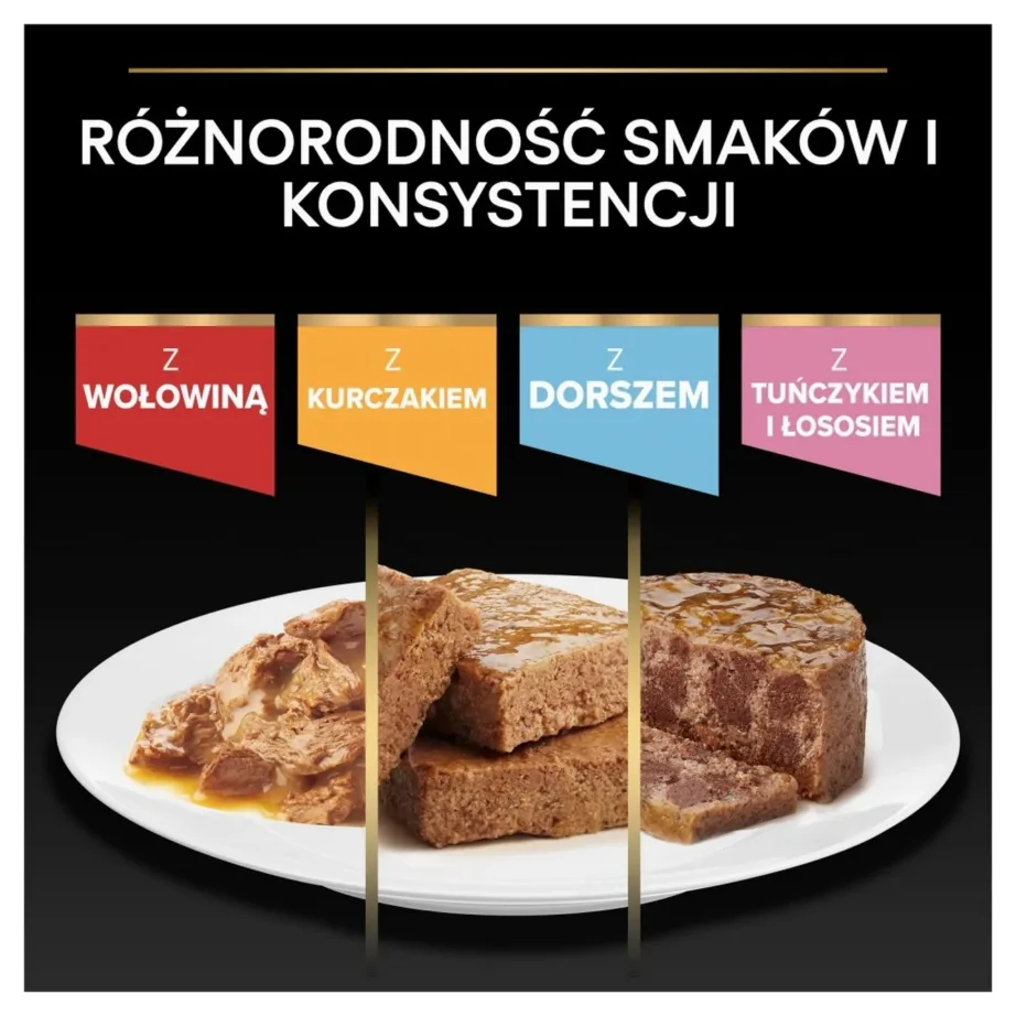 PURINA Pro Plan Adult Sterilised Maintenance Beef in gravy – wet cat food – 85g – 3