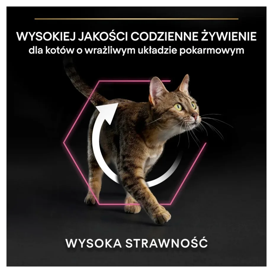 PURINA Pro Plan Delicate digestion Turkey – dry cat food – 400g – 2