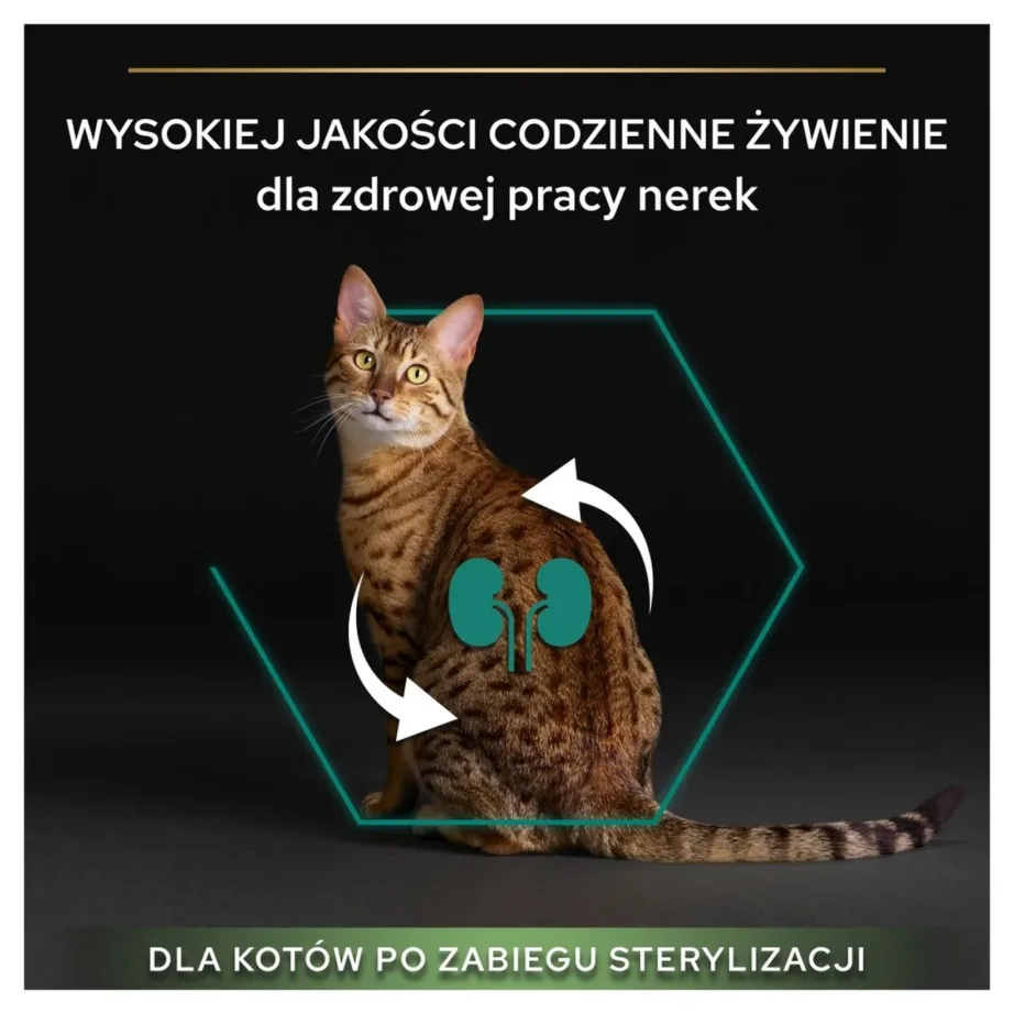 PURINA Pro Plan Sterilised Renal Turkey – dry cat food – 400g – 2