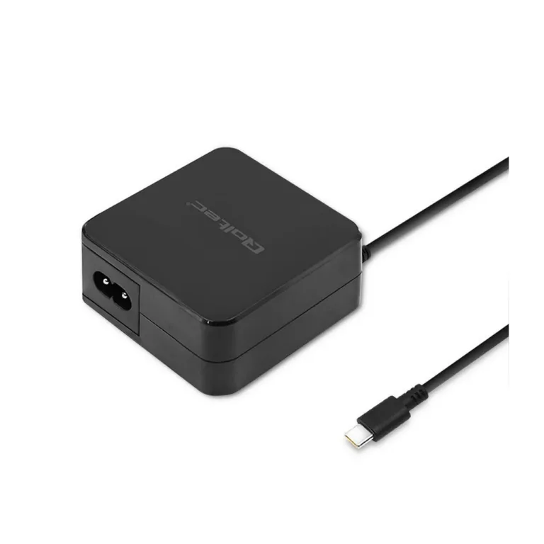 Qoltec 51027 65W USB-C PD must seinalaadija 1,75 m kaabliga sülearvutitele ja seadmetele
