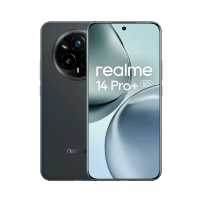 realme 14 Pro+ 5G 8/256GB Suede Grey 6,83" OLED nutitelefon Snapdragon 7s Gen 3, 6000mAh aku, 120Hz, kolmikkaamera, Dual SIM, Android 15