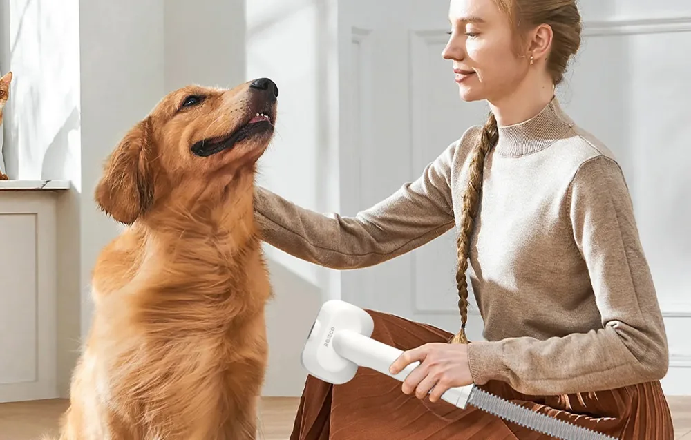 2 l mahuti, tsüklon ja HEPA‑filter karvade kogumiseks